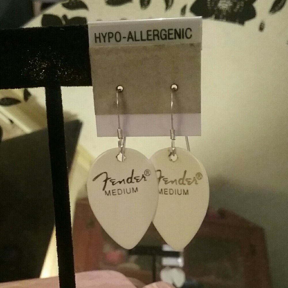 Guitar Pick Earrings